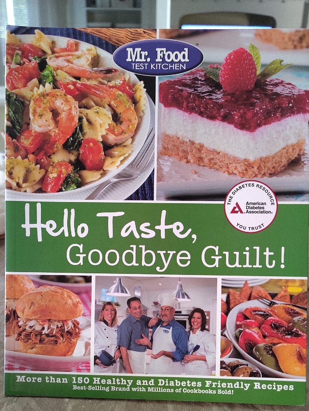 "Hello Taste, Goodbye Guilt" Cookbook, Softcover, Diabetes Friendly